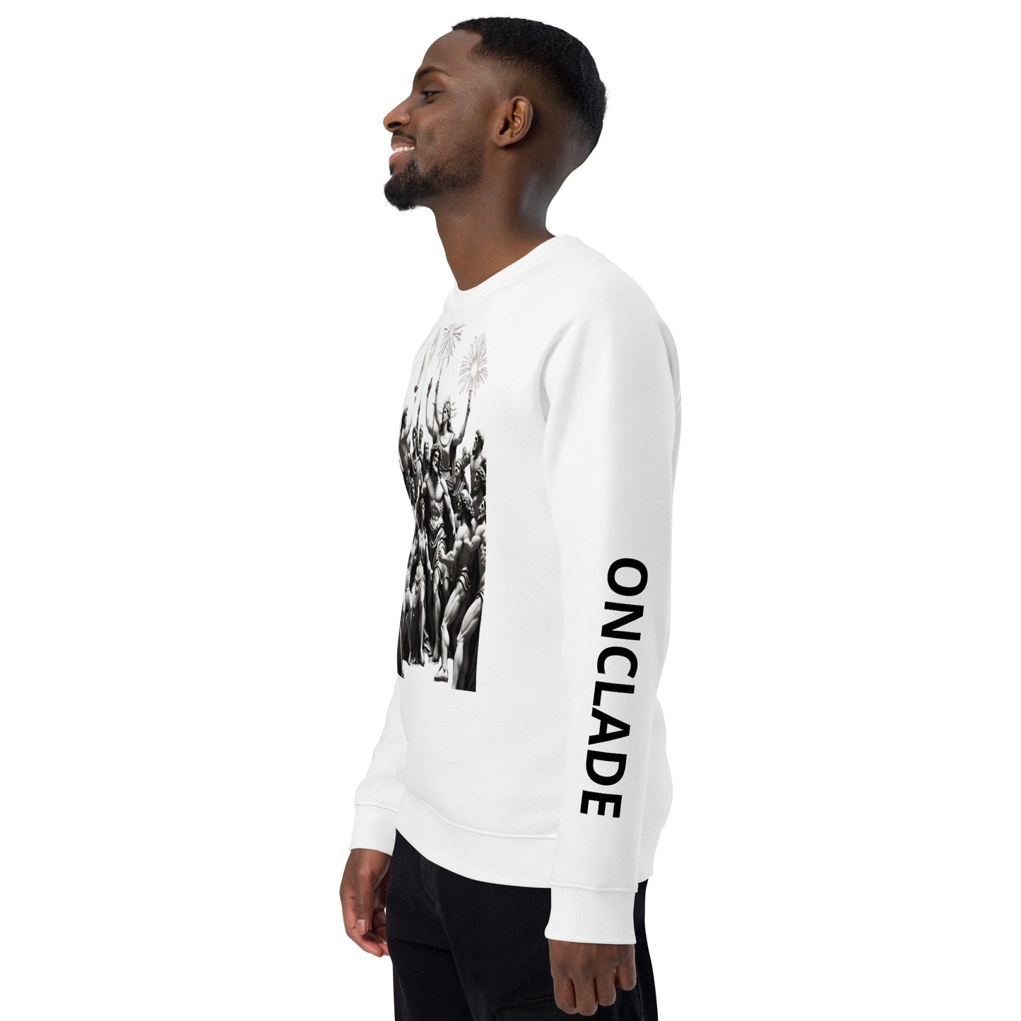 ONCLADE- Last night was a painting (cotton sweatshirt )